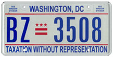 Plate no. BZ-3508, issued c.May 2004