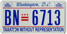 Plate no. BN-6713, issued c.Aug. 2002