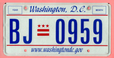 2000 plate no. BJ-0959 with no stickers.