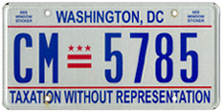 2000 Passenger plate no. CM-5785