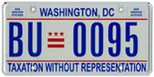 Plate no. BU-0095, issued c.June 2003