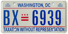 Plate no. BX-6939, issued c.January 2004