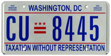 Plate no. CU-8445, issued c.May 2007