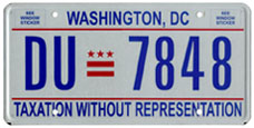 2000 Passenger plate no. DU-7848