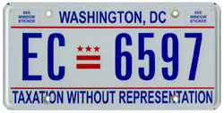 2000 Passenger plate no. EC-6597