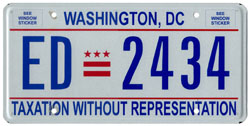 2000 Passenger plate no. ED-2434