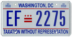 2000 Passenger plate no. EF-2275
