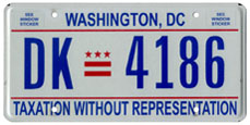 2000 Passenger plate no. DK-4186