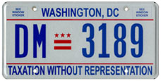 2000 Passenger plate no. DM-3189