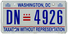 2000 Passenger plate no. DN-4926
