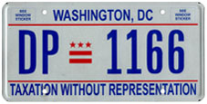 2000 Passenger plate no. DP-1166