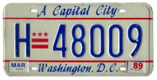 1984 base hire (taxi) plate no. H-48009
