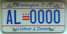 1991 general-issue passenger car baseplate no. AL-0000