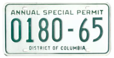 Annual Special Permit no. 0180-65