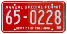 1988-89 Annual Special Permit no. 65-0228