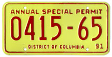 1990-91 Annual Special Permit no. 0415-65