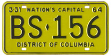 1963 Sightseeing Bus plate no. BS-156