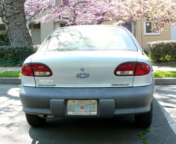 Chevrolet Cavalier with 1984 baseplate no. 077-077