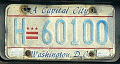 1984 Hire (Taxi) plate no. H-60100