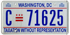 2002 base Commercial (Truck) plate no. C-71625