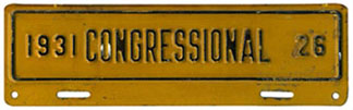 1931 Congressional permit no. 26
