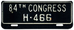 84th Congress (House of Rep.) permit no. H-466