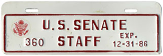 1986 U.S. Senate Staff permit no. 360