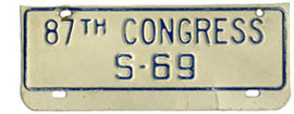 87th Congress (Senate) permit no. S-69
