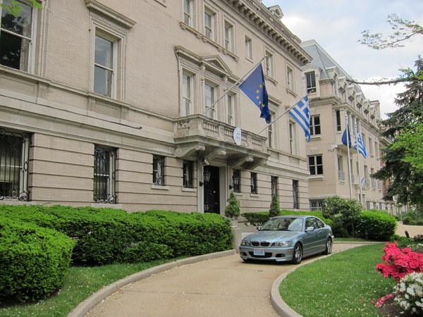 Embassy of Greece at 2217 Mass. Ave., NW