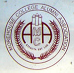 Morehouse College Alumni Assn. plate logo detail