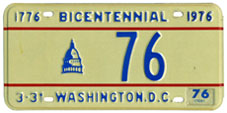 1975 reserved plate no. 76
