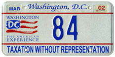 2001 reserved plate no. 84