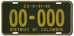 1941 sample plate (exp. 3-31-42)