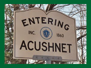 Acushnet sign