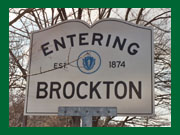 Brockton sign