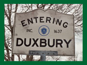 Duxbury sign