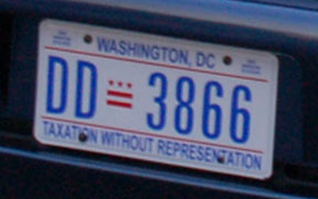 D.C. auto plate DD-3866