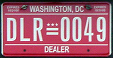 2004 Dealer plate no. 49