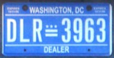 2006 base Dealer plate no. 3963