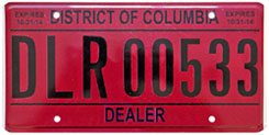 2013 Dealer plate no. 533