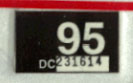 1994 (expires 1995) sticker, white on black