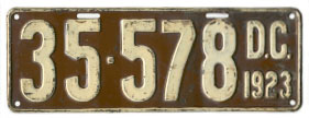 1923 plate no. 35-578