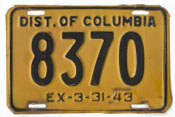 1942 plate no. 8370