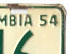 1953 plate detail